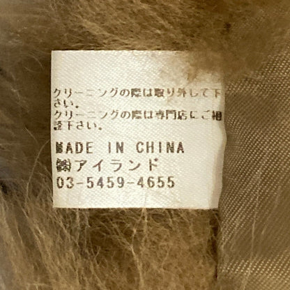 ダイアグラム グレースコンチネンタル ファーリバーシブルポンチョ