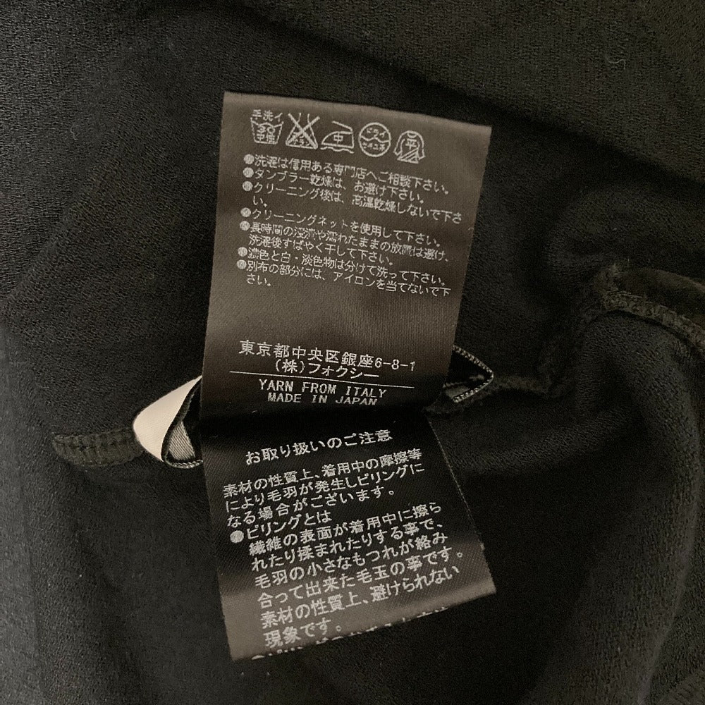 フォクシーニューヨーク クルーネックニットカーディガン