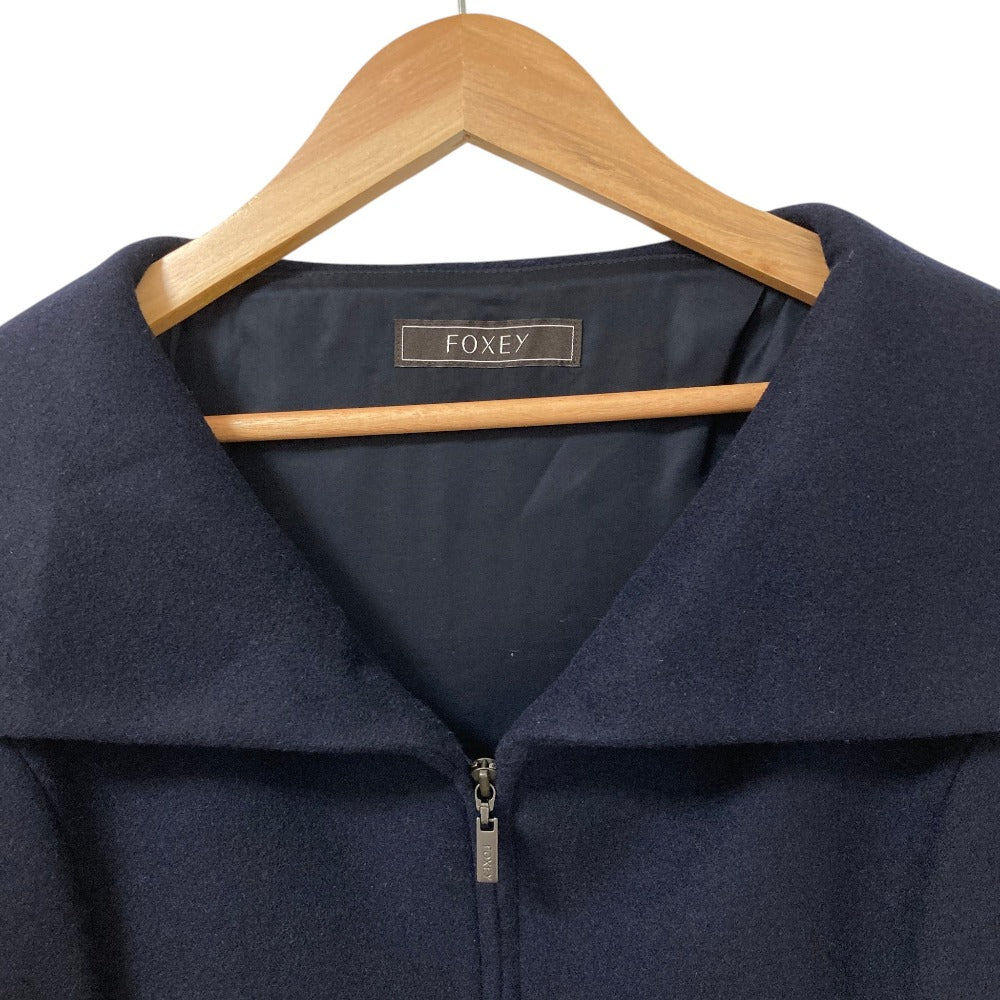 フォクシー Iris ウールカシミヤドレス