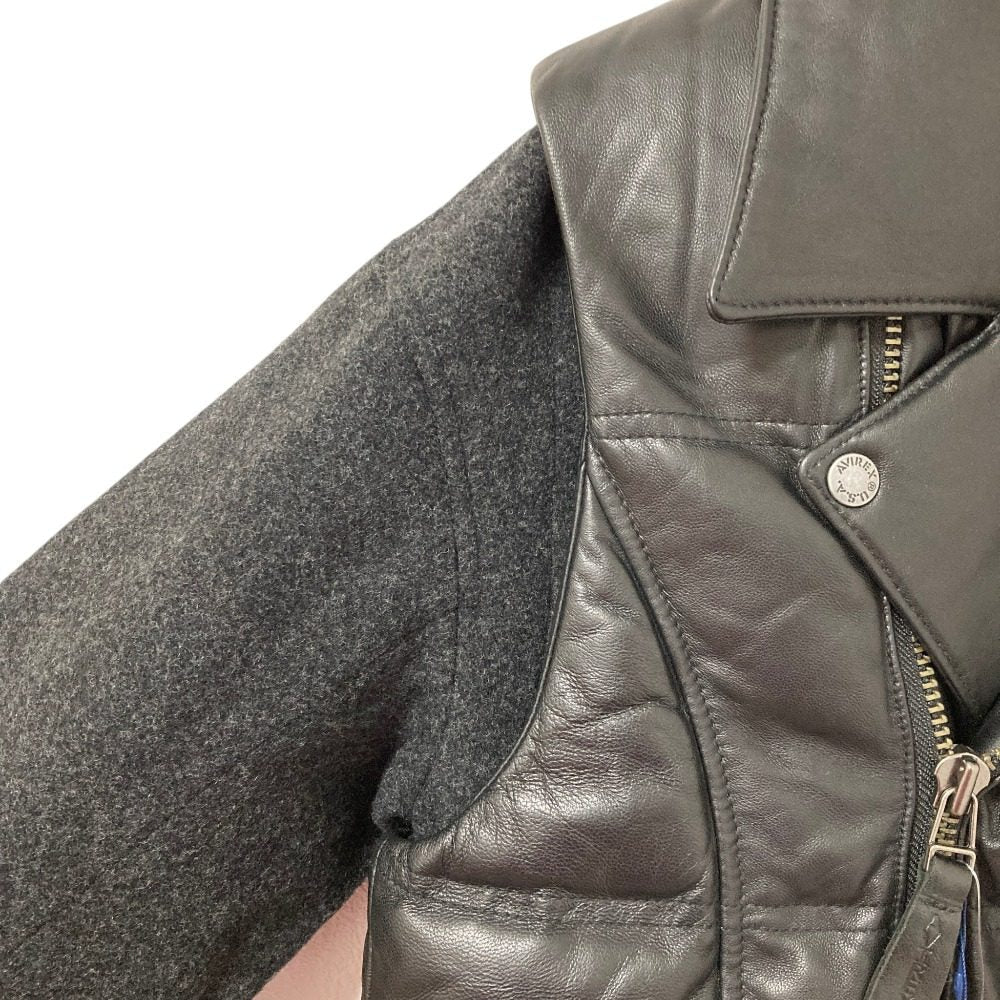 アヴィレックスベル レザーライダースジャケット
