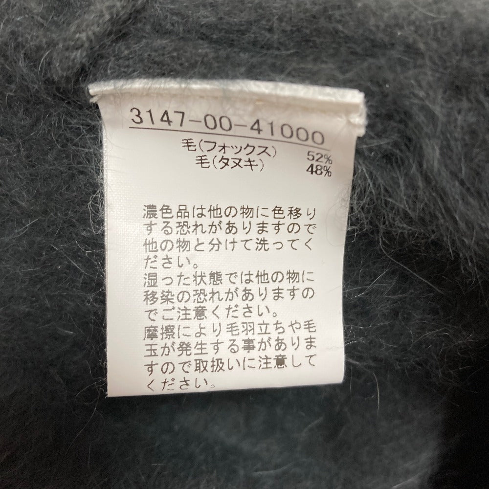 ルージュヴィフ フォックスラクーンニットロングカーディガン