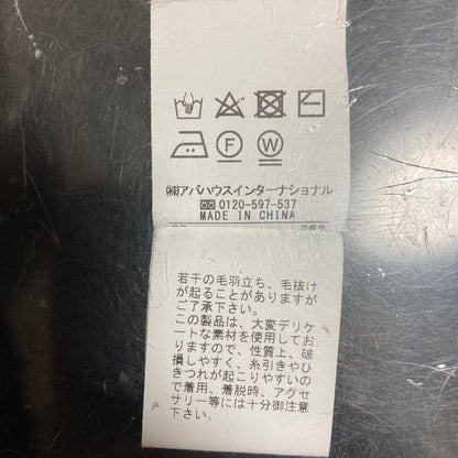 ルージュヴィフ フォックスラクーンニットロングカーディガン