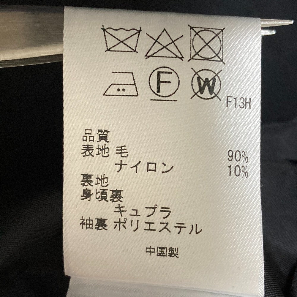 ピーエスポールスミス チェック柄ダブルブレストロングコート