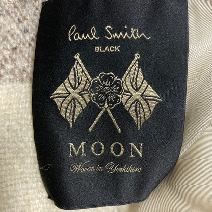 ポールスミスブラック MOON社生地ウールモヘヤコート