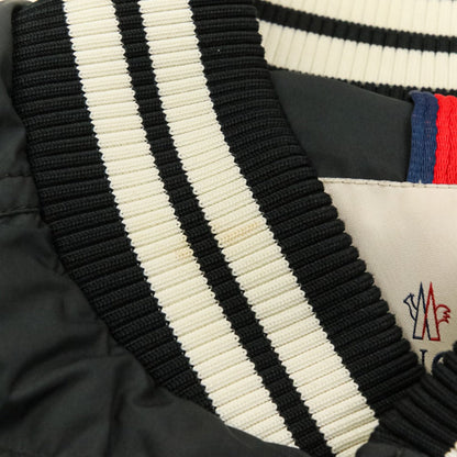 モンクレール VENTOUX レザースリーブダウンボンバージャケット