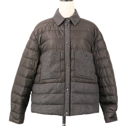 モンクレール CAMICIA ウールダウンジャケット