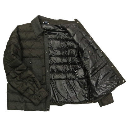 モンクレール CAMICIA ウールダウンジャケット