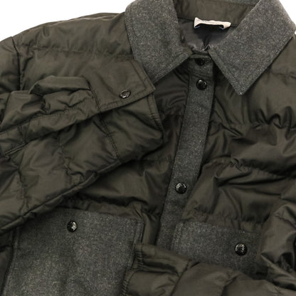 モンクレール CAMICIA ウールダウンジャケット