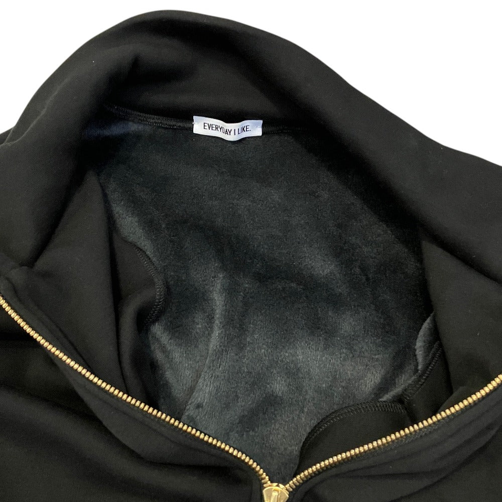 ドゥーズィエムクラス Warmジップドレスワンピース