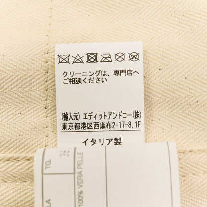 チンクアンタ ラムレザー ジャケット
