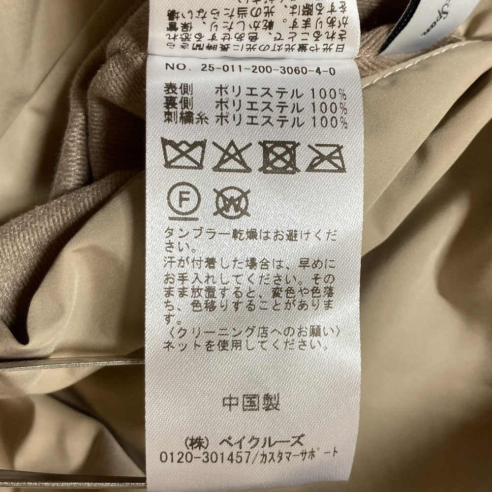 スピックアンドスパン リバーシブルボアブルゾン