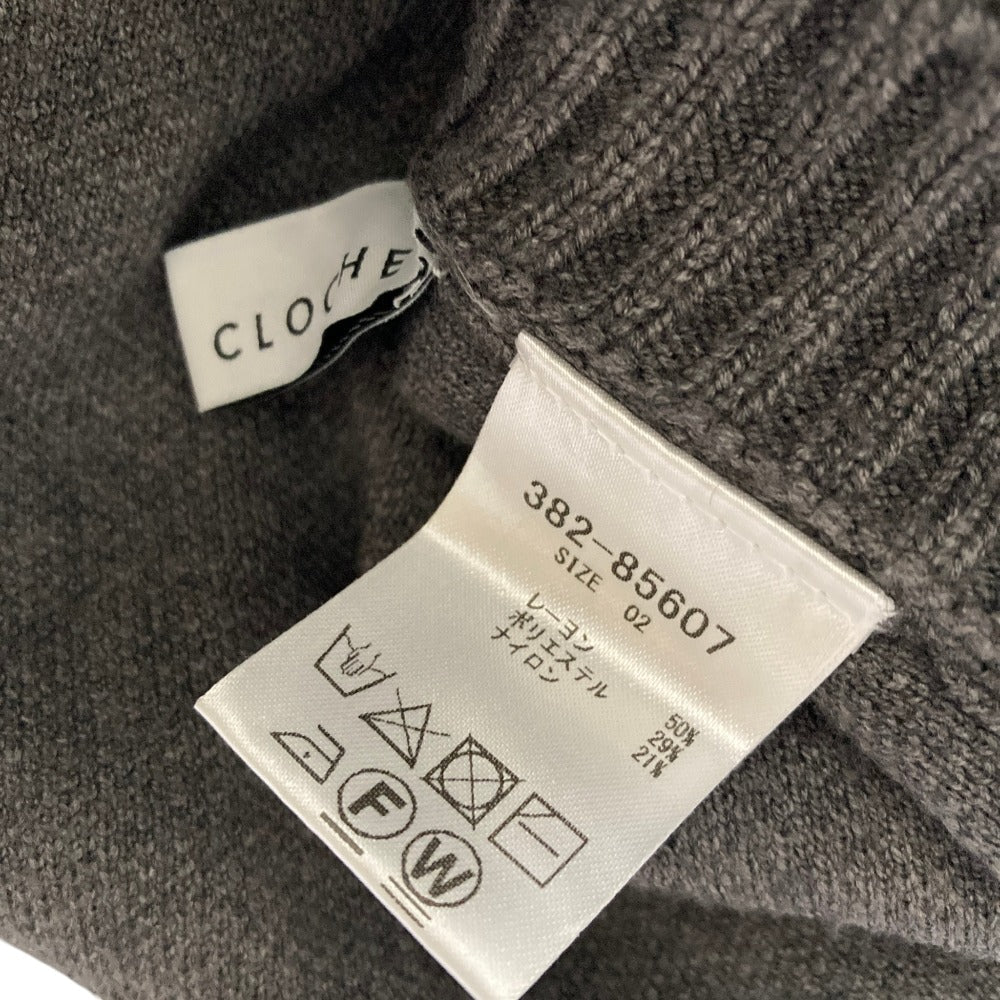 クロシェ 2wayニットプルオーバー