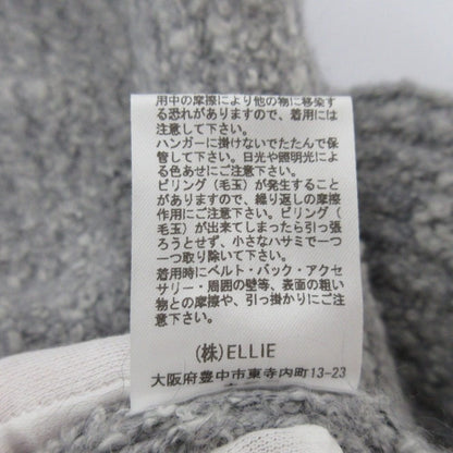 エリー ブークレショートニットカーディガン