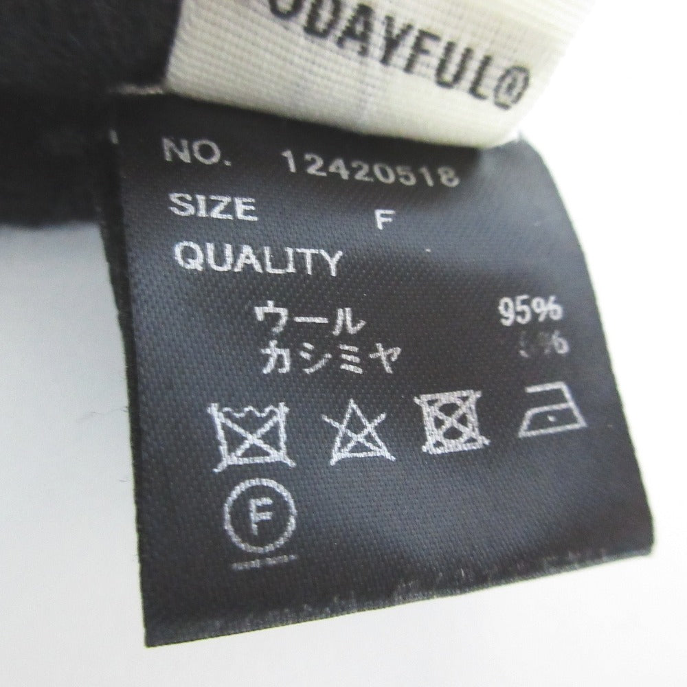 トゥデイフル ウールカシミヤタートルニットセーター