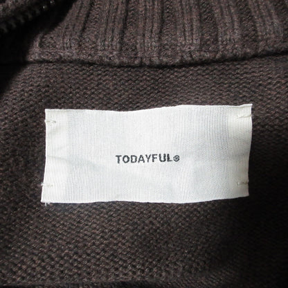 トゥデイフル Compact Zip Knit ニット
