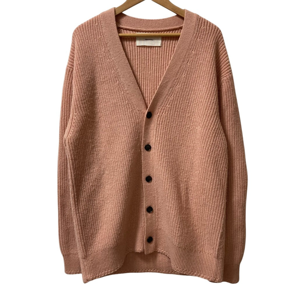 トゥデイフル Wool Ribknitカーディガン