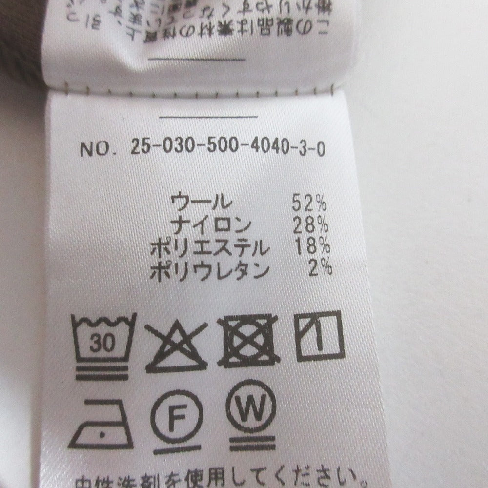 ミューズドゥドゥーズィーエムクラス PRIMEWOOL PONTE パンツ