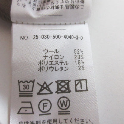 ミューズドゥドゥーズィーエムクラス PRIMEWOOL PONTE パンツ