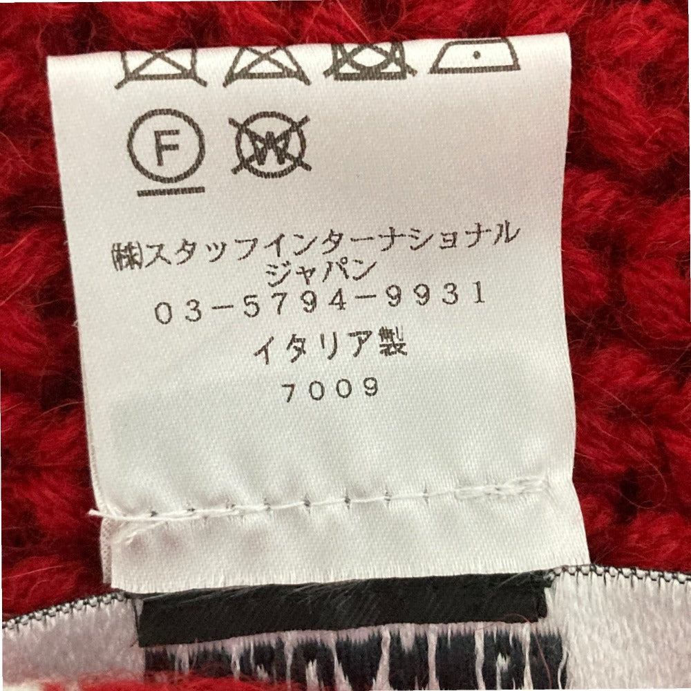 ディースクエアード アルパカブレンドニットマフラー