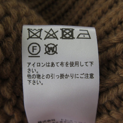 スカリオーネ ワコウ カシミヤノースリーブタートルニット