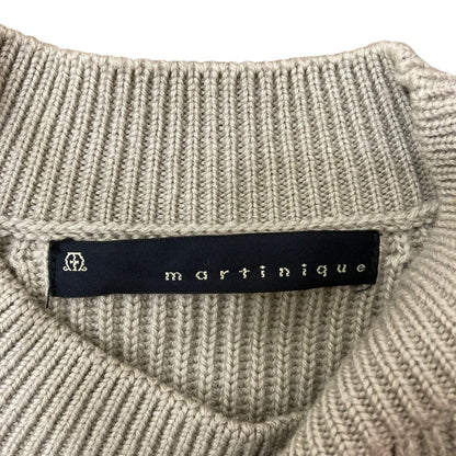 マルティニーク リブクロップドニットセーター