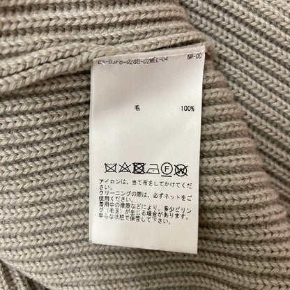 マルティニーク リブクロップドニットセーター