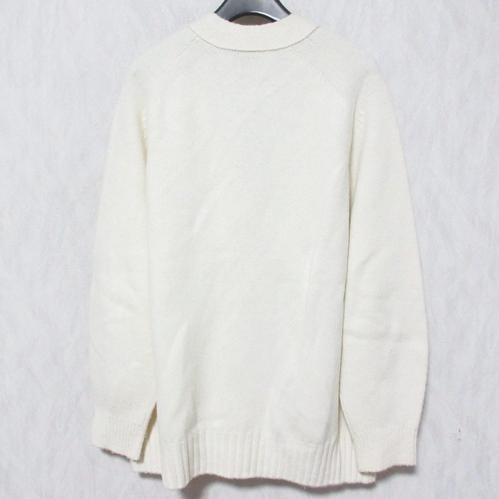 ドゥロワー ウールカシミヤカーディガン