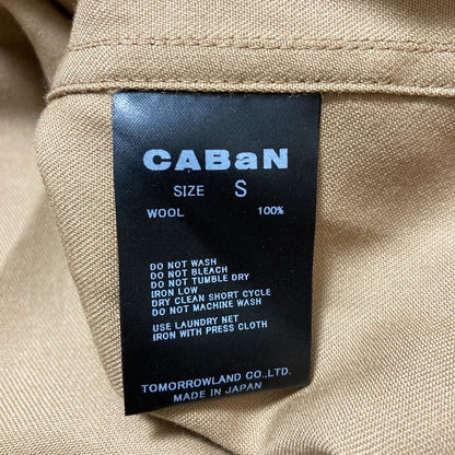 キャバンウールツイルロングシャツ