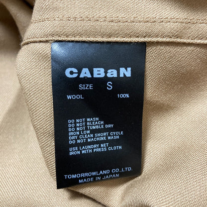 キャバンウールツイルロングシャツ