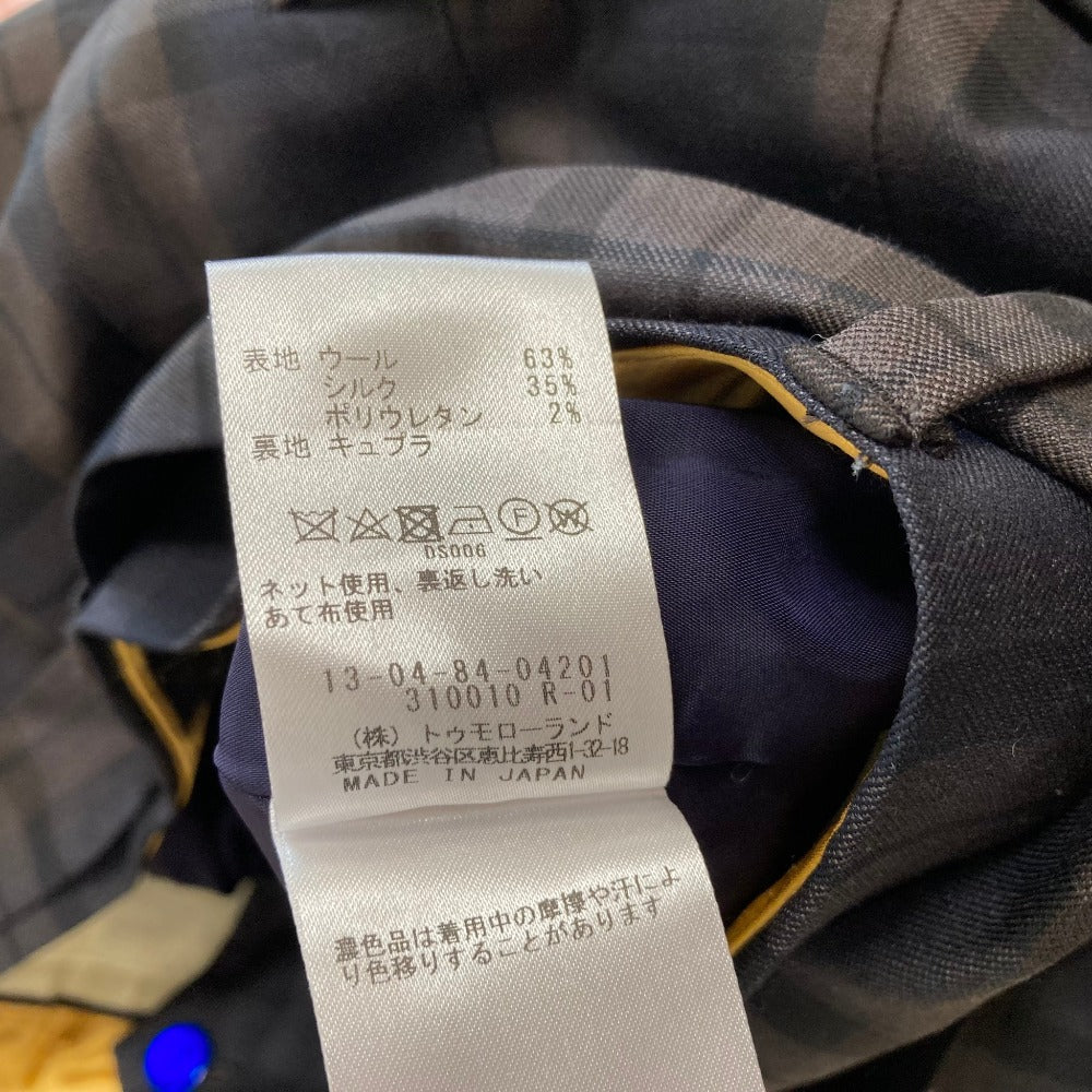 トゥモローランドコレクション チェックパンツ