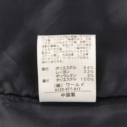 リフレクト グレンチェックウールワンピース