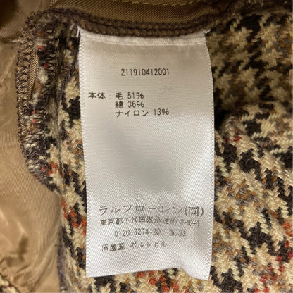 ポロラルフローレン 千鳥格子ウールパンツ