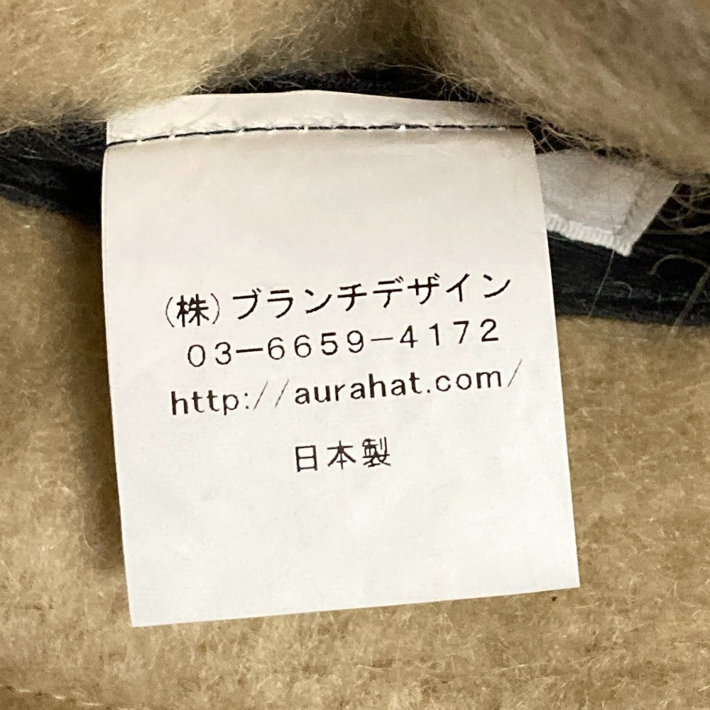 ポアンカ モヘヤブレンドニットハット
