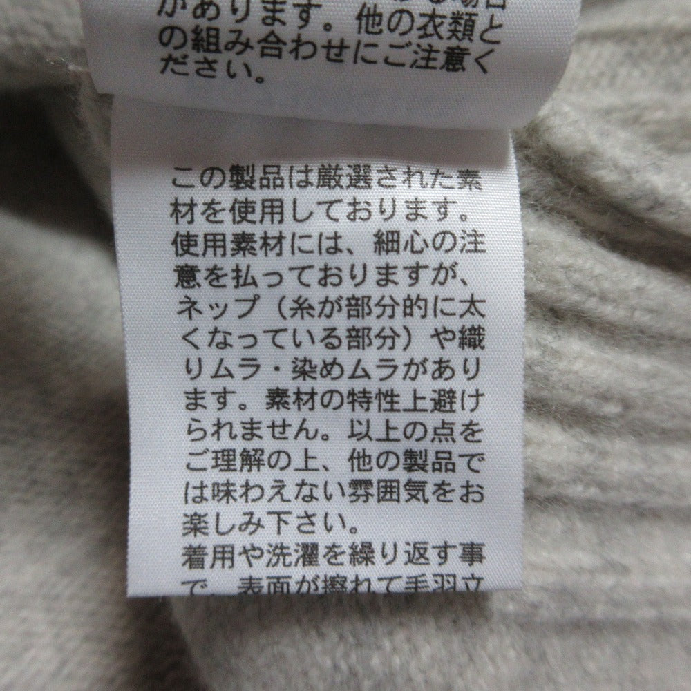 バンヤードストーム クルーAQUAカシミヤブレンドセーター