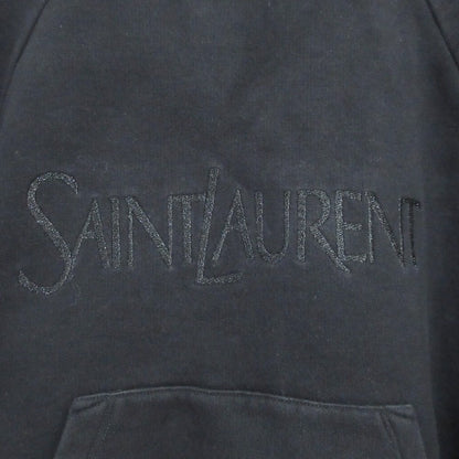 イヴサンローラン 刺繍ロゴスウェットシャツ