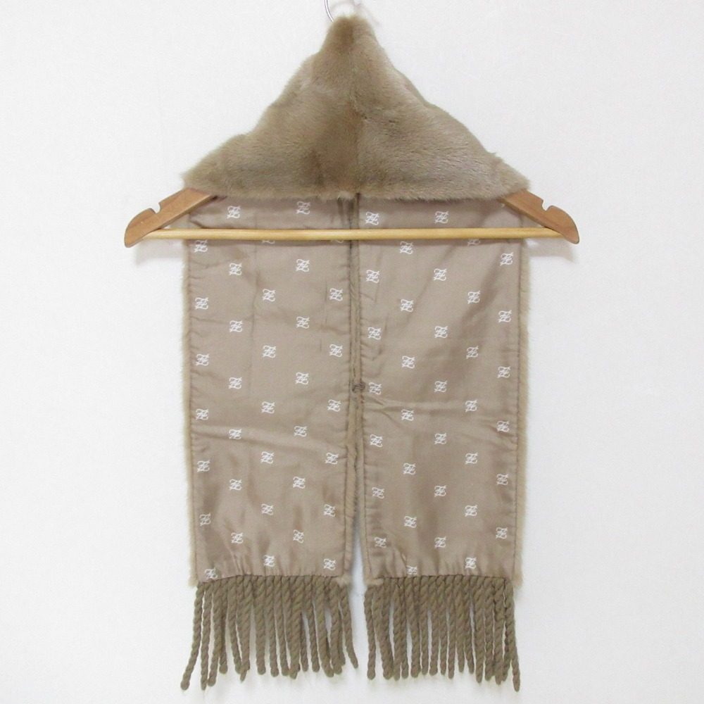 フェンディ ミンクファー フリンジストール