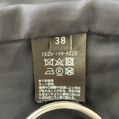 ユナイテッドアローズ Wメタルノーカラーショートコート