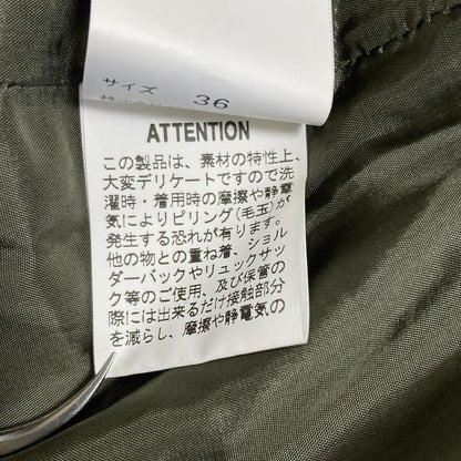 パドカレ ヘリンボンウールパンツ