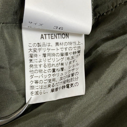 パドカレ ヘリンボンウールパンツ
