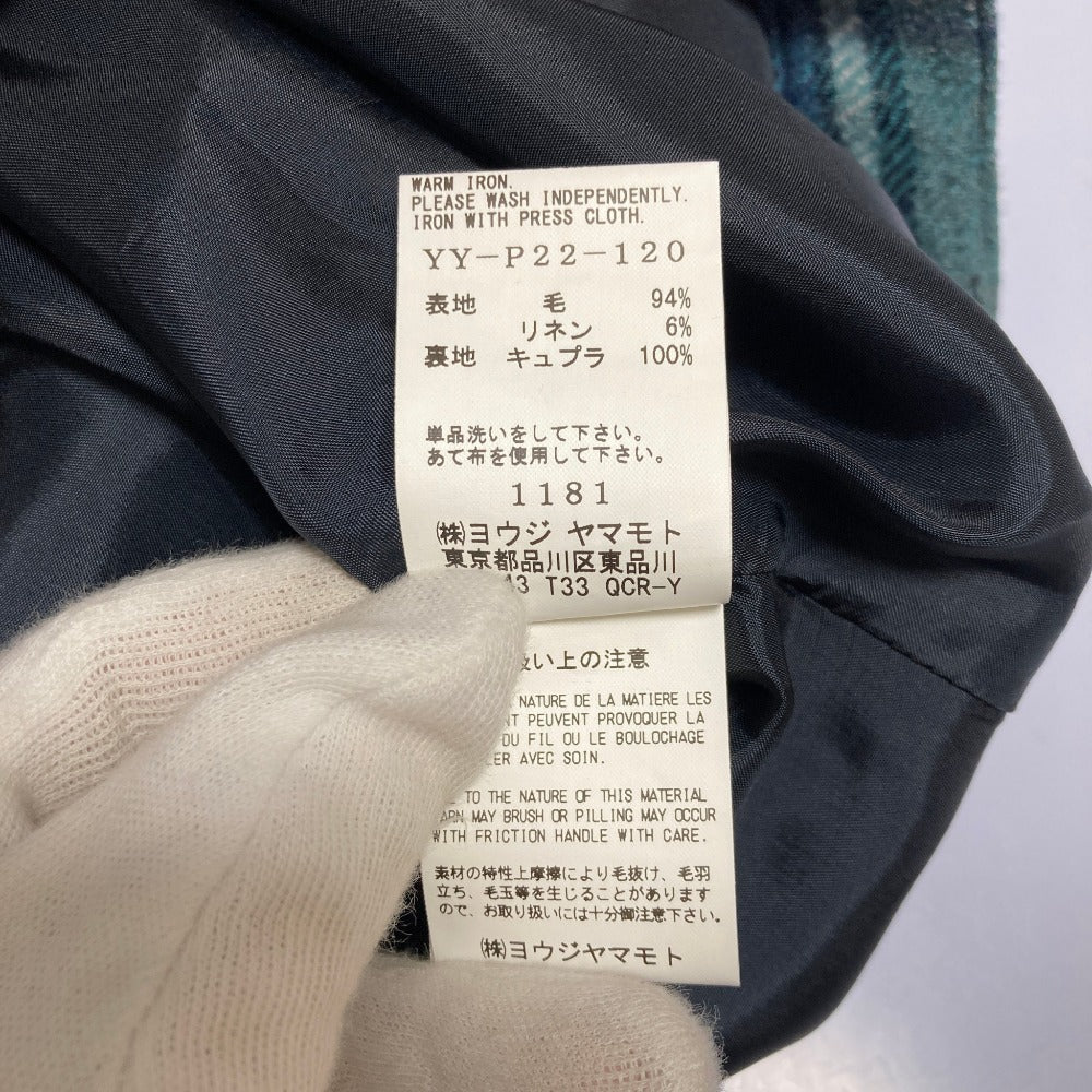 ワイズヨウジヤマモト ウールリネンワイドサルエルパンツ
