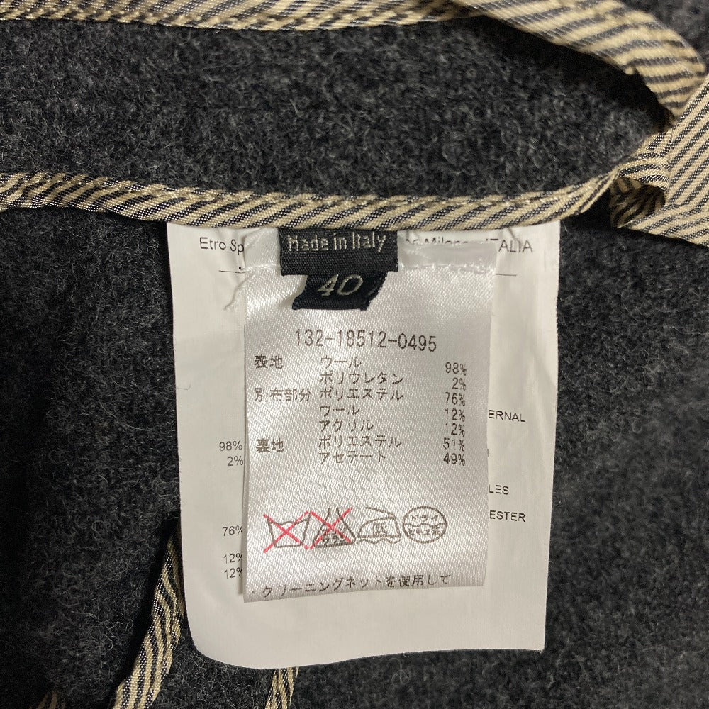 エトロ ウールジャケット