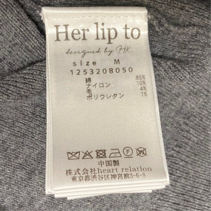 ハーリップトゥ Clemence Knit ドレスセット