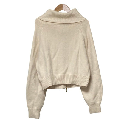 ハーリップトゥ Big Collar ニットカーディガン