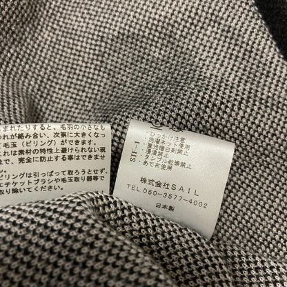 セブンテンバイミホカワヒト フラワージャガードニットワンピース