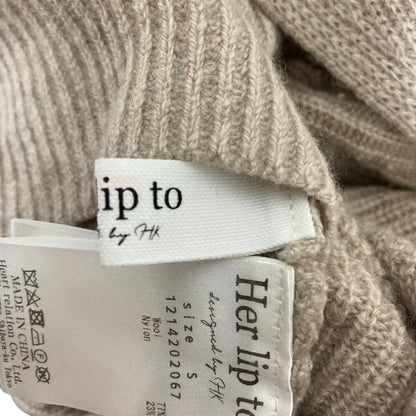 ハーリップトゥ Extra Wool ニットプルオーバー