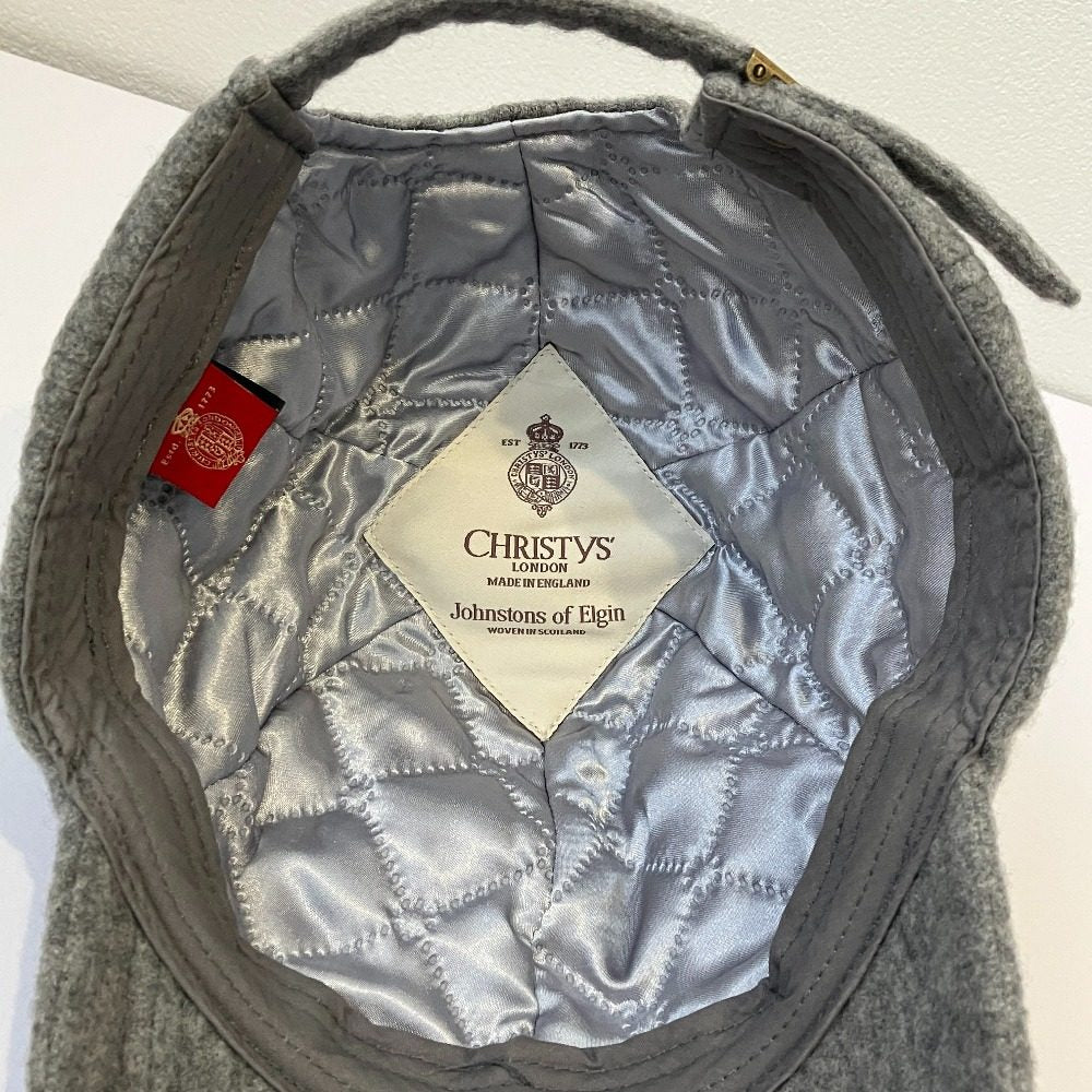 クリスティーズロンドン ジョンストンズ カシミヤキャップ