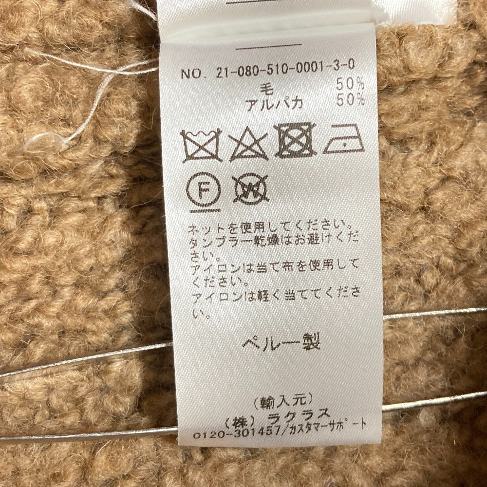 ローレンマヌーギアン アルパカニットプルオーバー