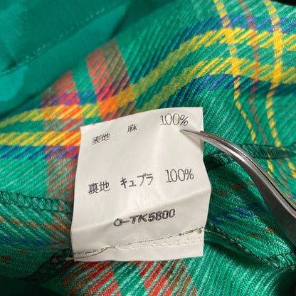 ハナエモリ ヴィンテージチェックジャケットワンピースセットアップ