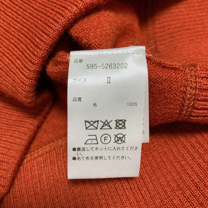 マーガレットハウエル FELTED ROUGH WOOL ニット