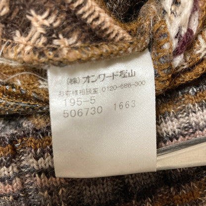 ミッソーニ パッチワークニットセーター